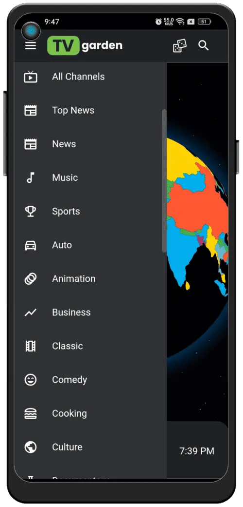 TV Garden | Download Latest TV Garden APK 2025 (Live TV/Sports) 4 TV Garden Screenshot 3